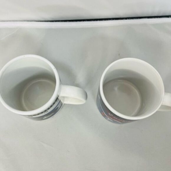 Set Of 2 2004 2005 Orange County Choppers Mug Cup Ceramic Coffee Biker New York - Picture 4 of 5